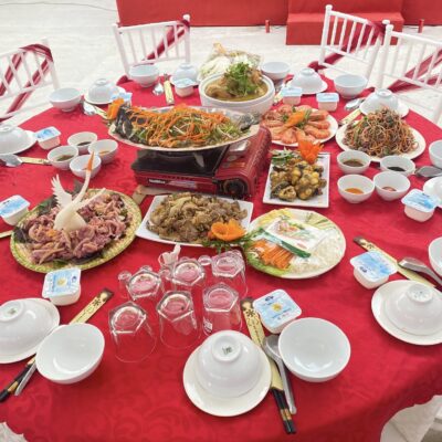 ảnh khai trương nhà hàng ở tuần châu hạ long 